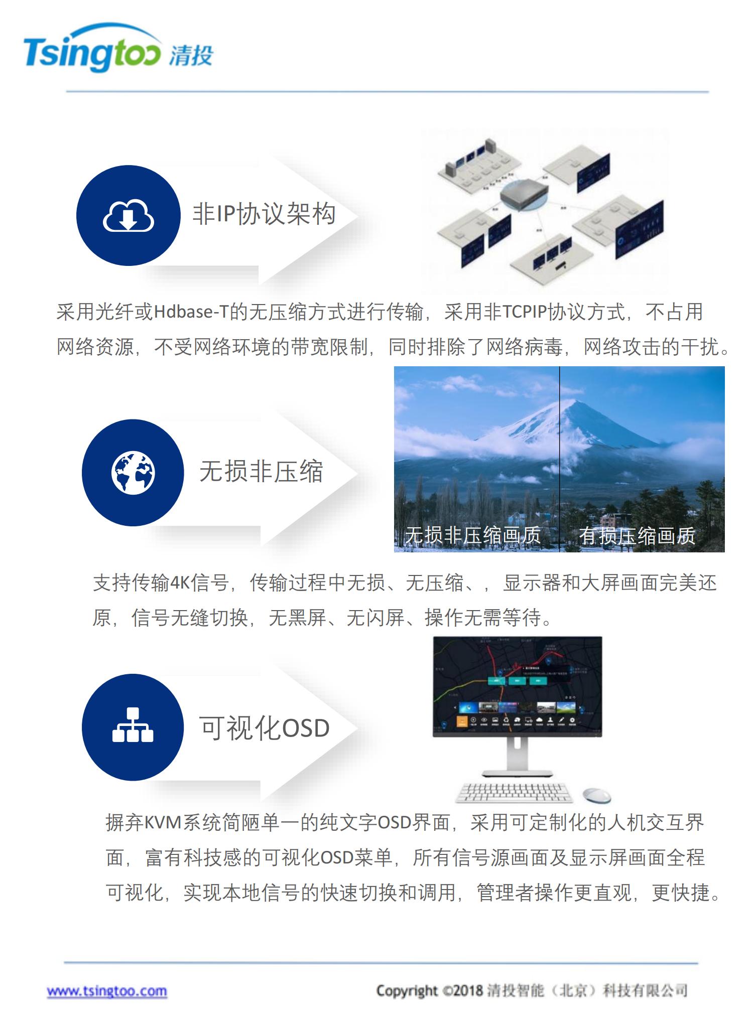 分布式KVM系统大屏拼接控制器